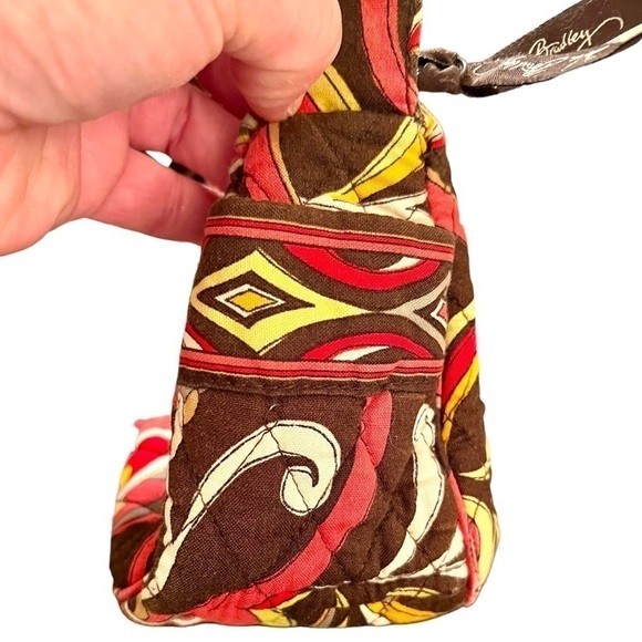 Vera Bradley Puccini Maggie Small Shoulder Bag Purse Retired Warm Neutrals Quilt - Picture 3 of 8